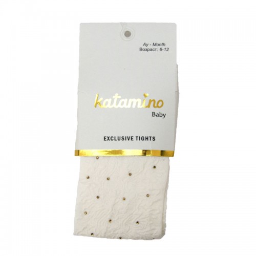 Бебешки релефни чорапогащи Katamino